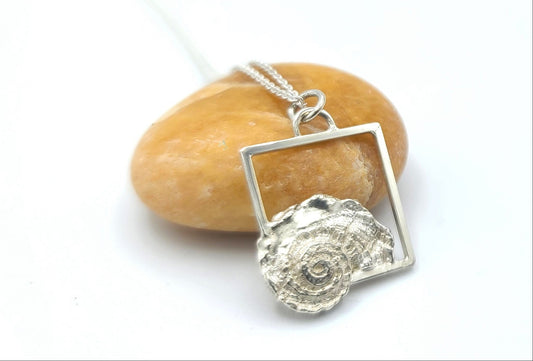 Sarah Thorneycroft Jewellery sterling silver necklace handcrafted in the Comox Valley BC